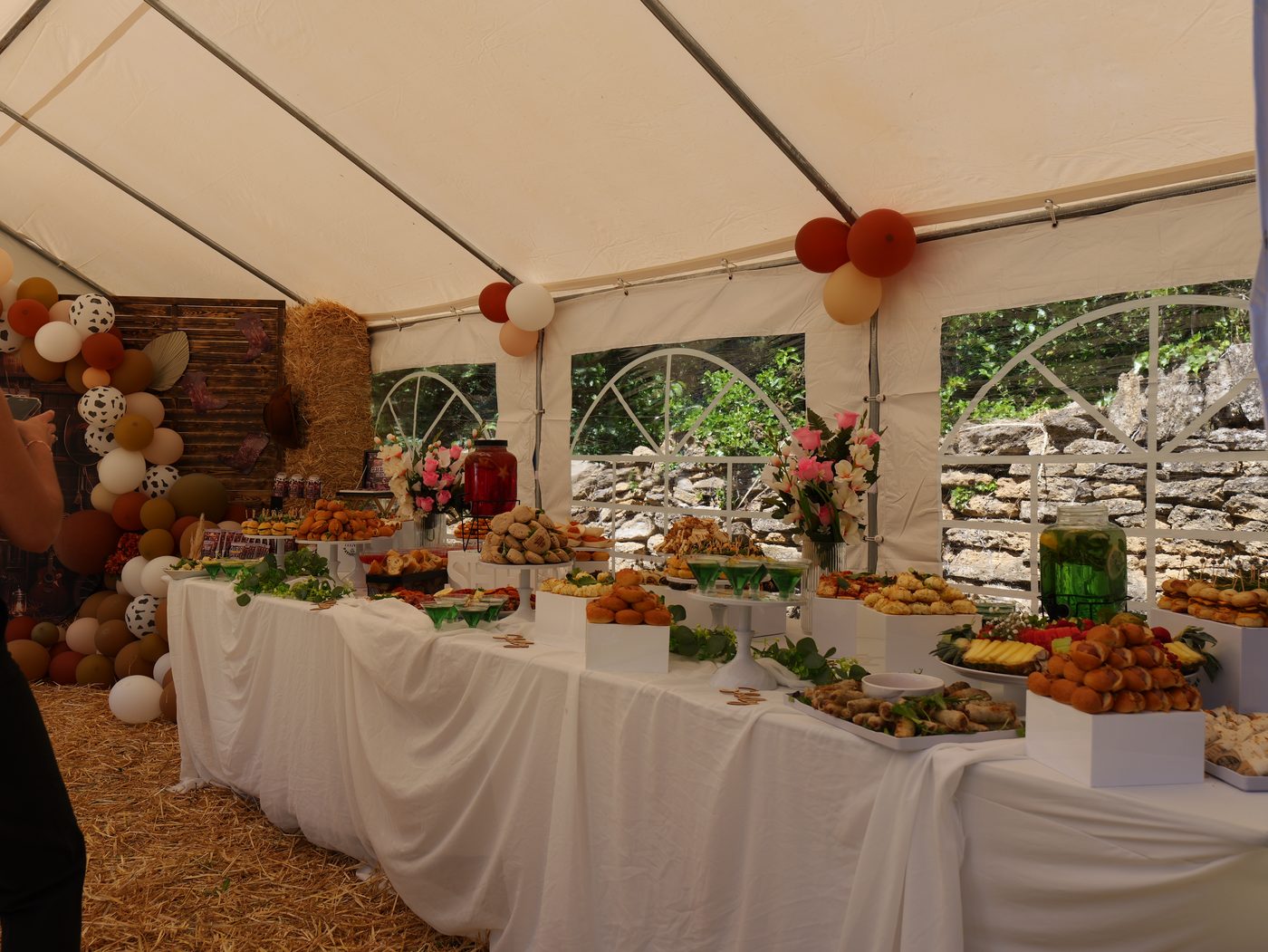 Buffet et formule gourmande pour anniversaire au Riviera Parc